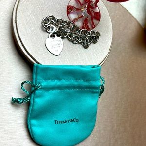 Tiffany & Co. bracelet with heart. # 32